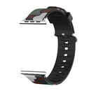 Silicone Replaceable Watch Band For Apple Watch Series 7 45mm / 6 & SE & 5 & 4 44mm / 3 & 2 & 1 42mm(7)