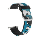 Silicone Replaceable Watch Band For Apple Watch Series 7 45mm / 6 & SE & 5 & 4 44mm / 3 & 2 & 1 42mm(10)