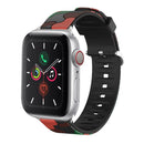 Silicone Replaceable Watch Band For Apple Watch Series 7 41mm / 6 & SE & 5 & 4 40mm / 3 & 2 & 1 38mm(6)