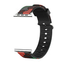 Silicone Replaceable Watch Band For Apple Watch Series 7 41mm / 6 & SE & 5 & 4 40mm / 3 & 2 & 1 38mm(6)