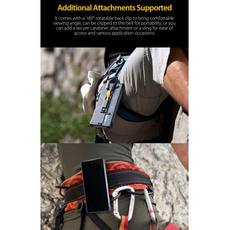 For Ulefone Armor 10 5G Multifunctional TPU + PC Protective Case with Back Clip & Carabiner
