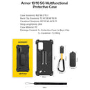 For Ulefone Armor 10 5G Multifunctional TPU + PC Protective Case with Back Clip & Carabiner