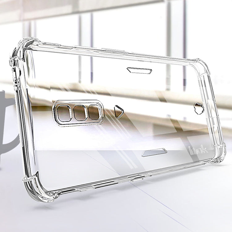 For Nubia Red Magic 6 / 6 Pro IMAK All-inclusive Shockproof Airbag TPU Case with Screen Protector(Transparent)