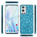 For OnePlus 8T Glitter Powder Shockproof TPU Protective Case(Blue)