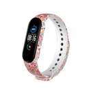 For Xiaomi Mi Band 6 (CA8856) Colored Drawing Silicone Watch Band(Magic Cloud)