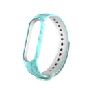 For Xiaomi Mi Band 6 (CA8856) Colored Drawing Silicone Watch Band(Flamingo)