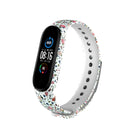 For Xiaomi Mi Band 6 (CA8856) Colored Drawing Silicone Watch Band(Cartoon)