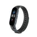 For Xiaomi Mi Band 6 (CA8856) Colored Drawing Silicone Watch Band(Mosaic)