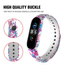 For Xiaomi Mi Band 6 (CA8856) Colored Drawing Silicone Watch Band(Cartoon)