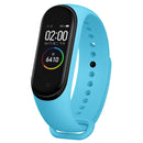 For Xiaomi Mi Band 6 (CA8856) Solid Color Silicone Watch Band(Sky Blue)