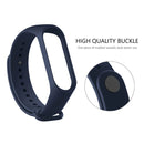 For Xiaomi Mi Band 6 (CA8856) Solid Color Silicone Watch Band(Brown)