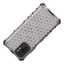 For Xiaomi Redmi Note 10 4G Shockproof Honeycomb PC + TPU Case(Blue)