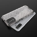 For Xiaomi Redmi Note 10 4G Shockproof Honeycomb PC + TPU Case(Blue)