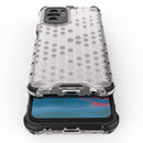 For Xiaomi Redmi Note 10 4G Shockproof Honeycomb PC + TPU Case(Blue)
