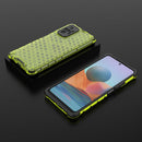 For Xiaomi Redmi Note 10 Pro Shockproof Honeycomb PC + TPU Case(Green)