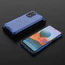 For Xiaomi Redmi Note 10 Pro Shockproof Honeycomb PC + TPU Case(Blue)
