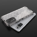 For Xiaomi Redmi Note 10 Pro Shockproof Honeycomb PC + TPU Case(Blue)