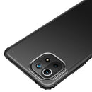 For Xiaomi Mi 11 Lite Four-corner Shockproof TPU + PC Protective Case(Black)