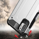 For Xiaomi Redmi Note 10 5G Magic Armor TPU + PC Combination Case(Silver)