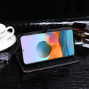 For Xiaomi Redmi Note 10 Pro idewei Crocodile Texture Horizontal Flip Leather Case with Holder & Card Slots & Wallet(Grey)