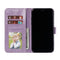 For Motorola Moto E7 Power Lace Flower Embossing Pattern Horizontal Flip Leather Case with Holder & Card Slots & Wallet & Photo Frame(Purple)