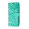 For Motorola Moto E7 Power Lace Flower Embossing Pattern Horizontal Flip Leather Case with Holder & Card Slots & Wallet & Photo Frame(Green)