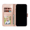 For Motorola Moto E7 Power Lace Flower Embossing Pattern Horizontal Flip Leather Case with Holder & Card Slots & Wallet & Photo Frame(Rose Gold)