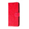 For Motorola Moto E7 Power Lace Flower Embossing Pattern Horizontal Flip Leather Case with Holder & Card Slots & Wallet & Photo Frame(Red)