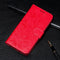 For Motorola Moto E7 Power Lace Flower Embossing Pattern Horizontal Flip Leather Case with Holder & Card Slots & Wallet & Photo Frame(Red)