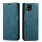 For Samsung Galaxy A12 CaseMe 013 Multifunctional Horizontal Flip Leather Case with Holder & Card Slot & Wallet(Blue)