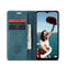 For Samsung Galaxy A12 CaseMe 013 Multifunctional Horizontal Flip Leather Case with Holder & Card Slot & Wallet(Blue)