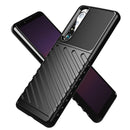 For Sony Xperia 1 III Thunderbolt Shockproof TPU Protective Soft Case(Green)