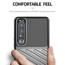 For Sony Xperia 1 III Thunderbolt Shockproof TPU Protective Soft Case(Green)