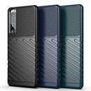 For Sony Xperia 1 III Thunderbolt Shockproof TPU Protective Soft Case(Green)