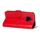 For Nokia 5.4 Flower Vine Embossing Pattern Horizontal Flip Leather Case with Card Slot & Holder & Wallet & Lanyard(Red)