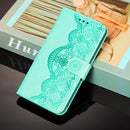 For Nokia 5.4 Flower Vine Embossing Pattern Horizontal Flip Leather Case with Card Slot & Holder & Wallet & Lanyard(Green)