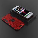 Supersonic PC + TPU Shock-proof Protective Case with Holder For iPhone SE 2022 / SE 2020 / 8 / 7(Red)