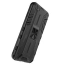 Supersonic PC + TPU Shock-proof Protective Case with Holder For iPhone SE 2022 / SE 2020 / 8 / 7(Dark Blue)