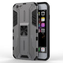 Supersonic PC + TPU Shock-proof Protective Case with Holder For iPhone SE 2022 / SE 2020 / 8 / 7(Gray)
