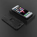 Supersonic PC + TPU Shock-proof Protective Case with Holder For iPhone SE 2022 / SE 2020 / 8 / 7(Black)