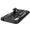 For Motorola Moto E7 Power Tire Texture Shockproof TPU+PC Protective Case with Holder(Black)