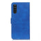 For Sony Xperia 10 III Crocodile Texture Horizontal Flip Leather Case with Holder & Card Slots & Wallet & Photo Frame(Blue)