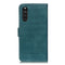 For Sony Xperia 10 III Crocodile Texture Horizontal Flip Leather Case with Holder & Card Slots & Wallet & Photo Frame(Dark Green)
