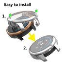 Electroplating Full Coverage TPU Protective Case for Garmin Venu(Silver)