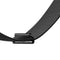 22mm Milanese Stainless Steel Replacement Watchband for Huawei Watch GT2 Pro / Amazfit GTR 2(Black)