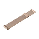 22mm Milanese Stainless Steel Replacement Watchband for Huawei Watch GT2 Pro / Amazfit GTR 2(Rose Gold)