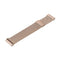 22mm Milanese Stainless Steel Replacement Watchband for Huawei Watch GT2 Pro / Amazfit GTR 2(Rose Gold)