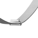 22mm Milanese Stainless Steel Replacement Watchband for Huawei Watch GT2 Pro / Amazfit GTR 2(Silver)