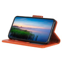 For LG Velvet 2 Pro Nappa Texture Horizontal Flip Leather Case with Holder & Card Slots & Wallet(Orange)
