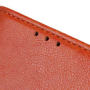 For LG Velvet 2 Pro Nappa Texture Horizontal Flip Leather Case with Holder & Card Slots & Wallet(Orange)